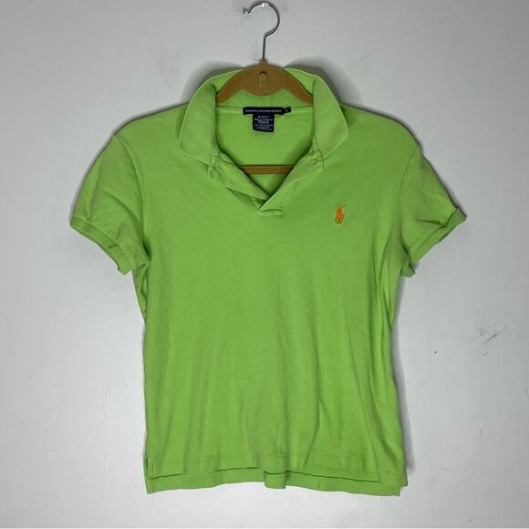 Ralph Lauren Tops - RALPH LAUREN Sport Green Short Sleeve Polo Top Size Large